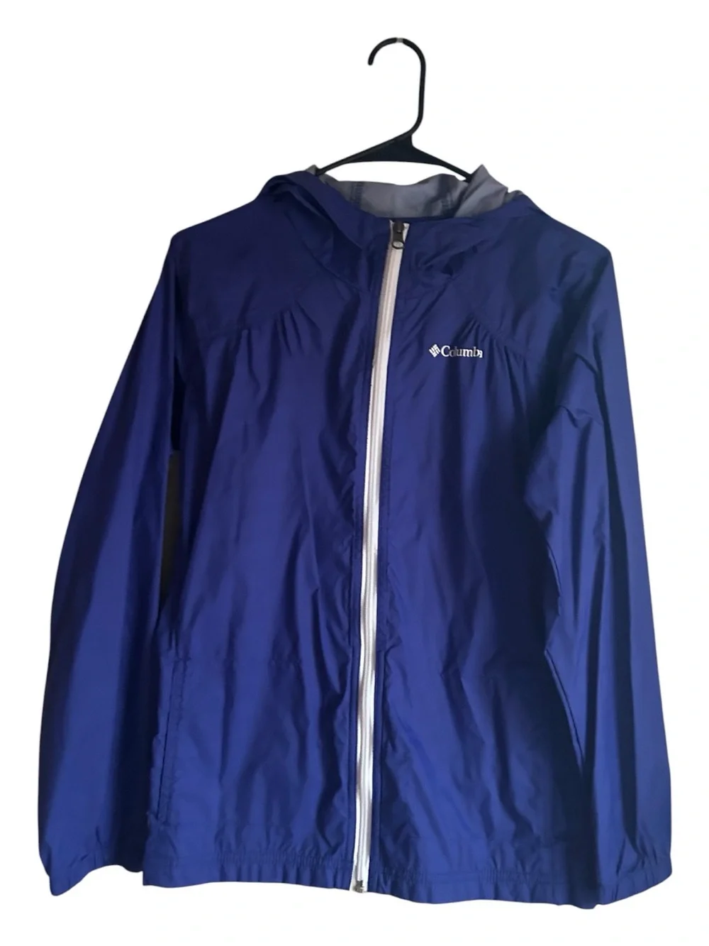 Columbia Girls Size L 14-16 Purple Lightweight Jacket